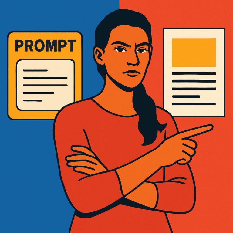 Goede content met AI begint niet bij de prompt, maar bij de opbouw